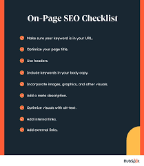 one page seo